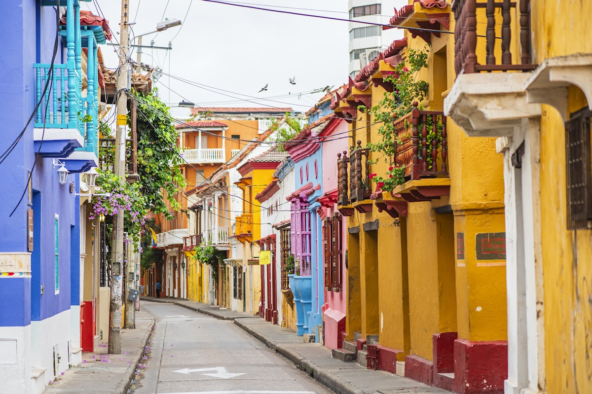 Colombia con vuelo